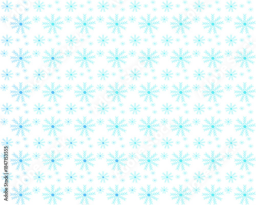 seamless pattern with snowflakes