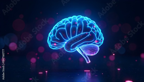 Wallpaper Mural Digital Artificial Intelligence Brain Illustration Torontodigital.ca