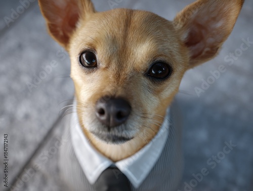 Chihuahua in Suit