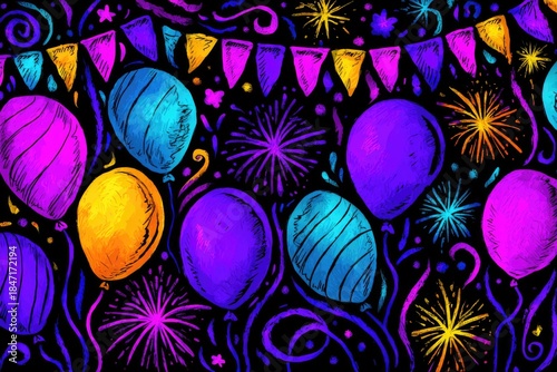 Colorful Birthday Decorations