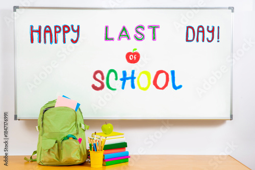 Bild auf Leinwand School Holidays concept