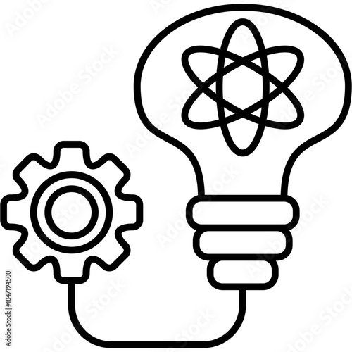 Training Process Outline Icon