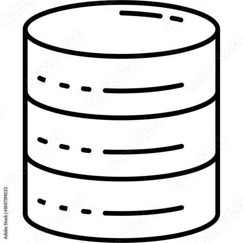 Database Outline Icon