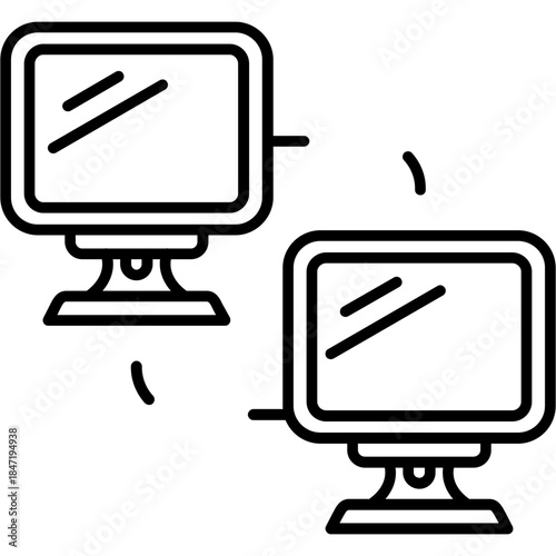 Localhost Outine Icon