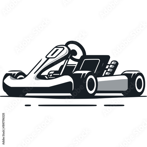 Go Kart Vector Icon