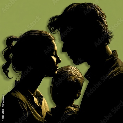 Familia en separaciones con hijos, concepto de conflicto por custodia de los hijos.