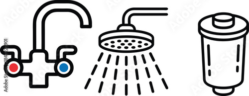 Abstract layered circles with an arrow showing forward movement simple black line vector