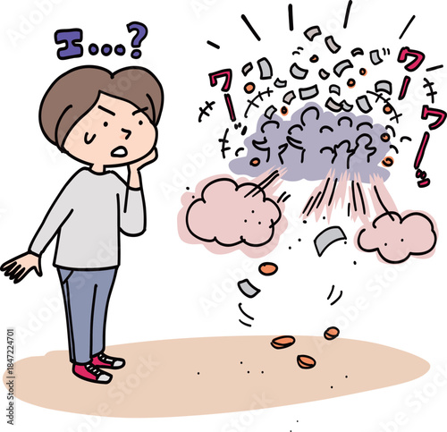 人が去って祭りの後はセールの後の焼け野原