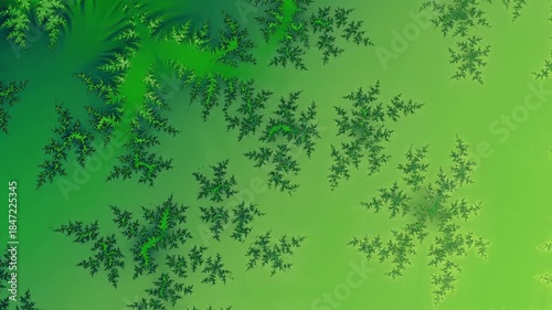 Wallpaper Mural Nature's Pattern Evolution with subtle fractal noise textures evolving effect green screen fractal zooms style featuring fractal Torontodigital.ca