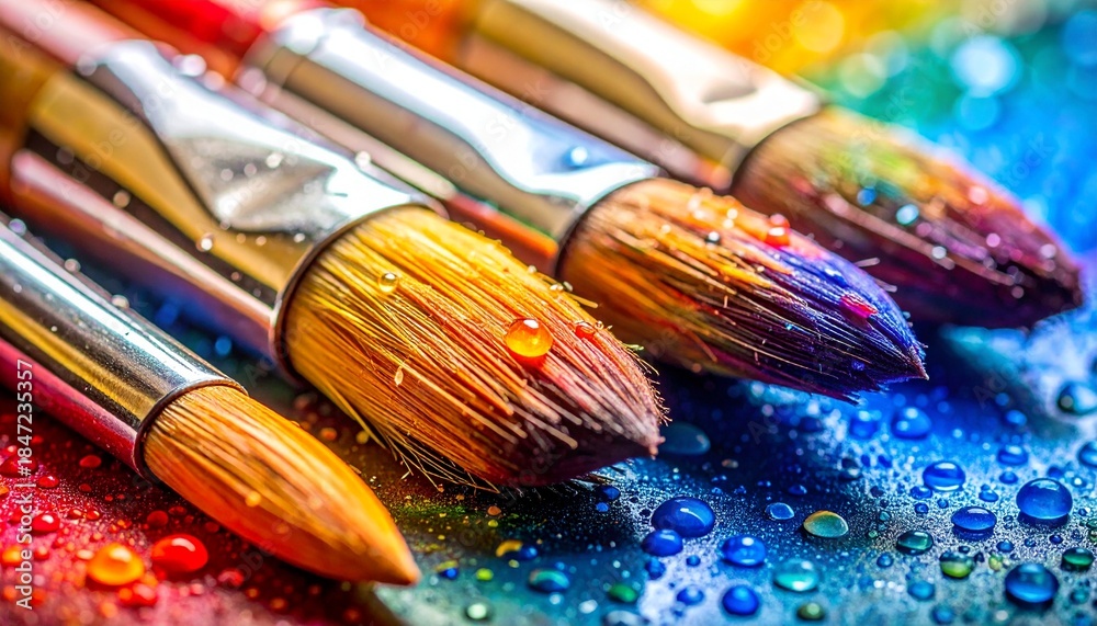 Obraz premium brush