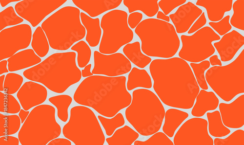 Giraffe skin pattern illustration, natural animal texture style, seamless look, ideal for backgrounds, fashion, decor, wildlife, and textile design, wallpaper.