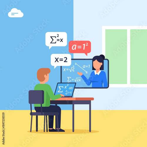 Student Learning Online with Teacher Guidance.