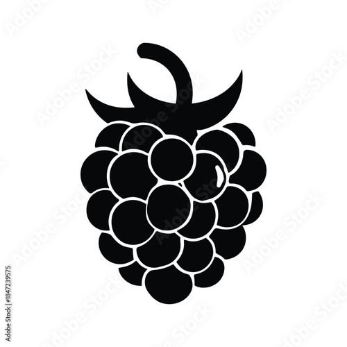 Black disposal cup silhouette features a lid against a white background