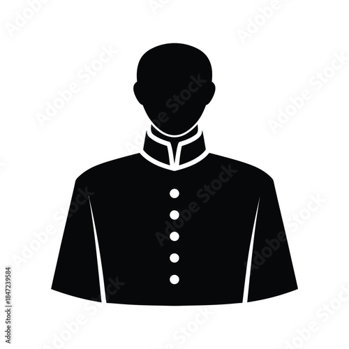 Black ear of wheat displays detailed leaves against a simple white background