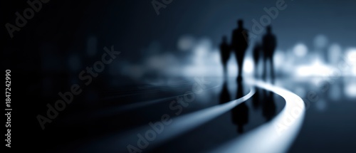 business foresight concept with extended horizon