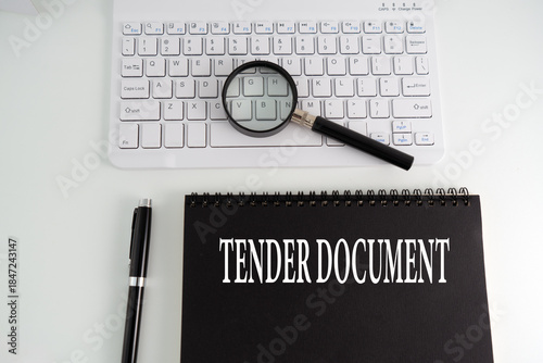 Illustration for Tender Document 