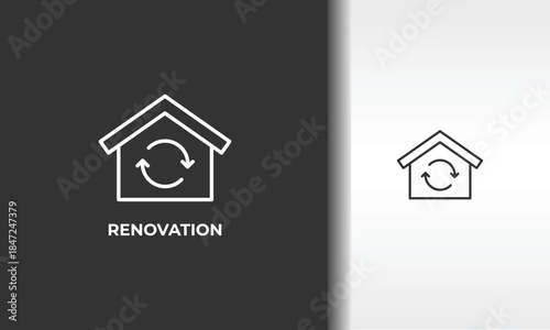 Renovation Vector, Icon Or Logo Sign Isolated Symbol Illustration