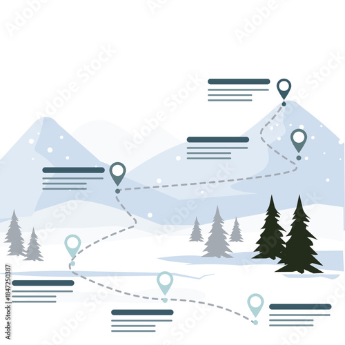 A Step-by-Step Winter Journey Roadmap Through the Snowy Mountain Expedition