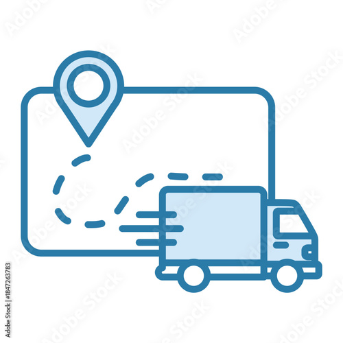 Delivery Tracking Icon