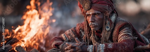 As a shaman in India