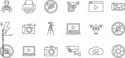 A vast vector collection featuring communication, video production, task management, financial growth, and holiday cheer for diverse digital and business projects.