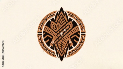 Isolated ancient Greek gold coin ornament featuring an antique metal pattern and vintage silver decoration on a white background