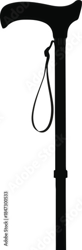 Adjustable Walking Cane for Mobility Support and Stability