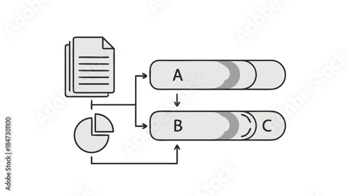 Data Flow Diagram: Document Analysis to Segmented Outputs