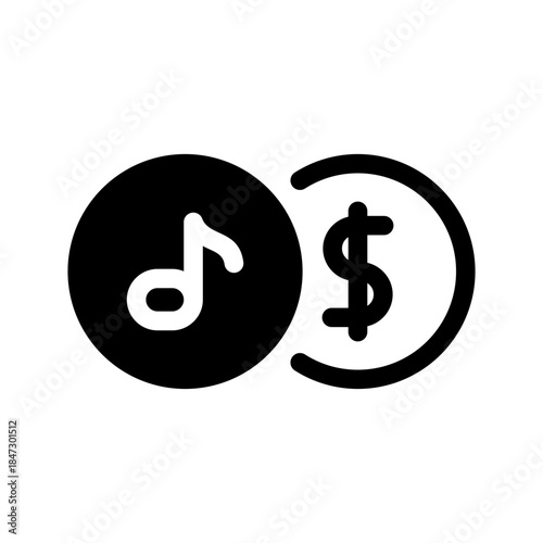 Monetize Icon Vector Symbol Design Illustration