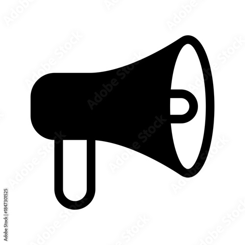 Megaphone Icon Vector Symbol Design Illustration