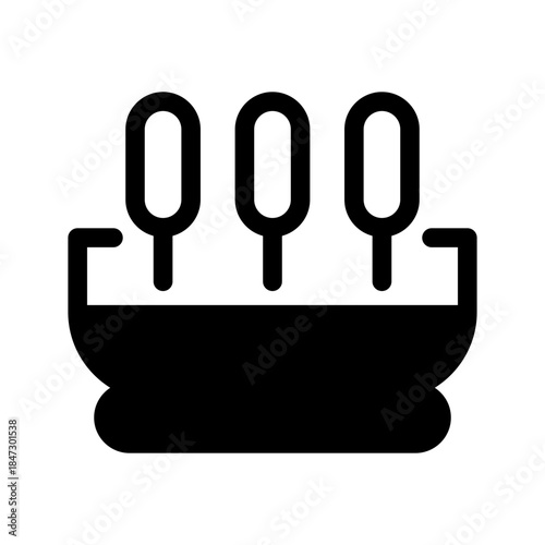 Incense Icon Vector Symbol Design Illustration