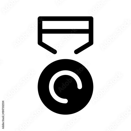 Medal Icon Vector Symbol Design Illustration