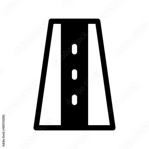 Road Icon Vector Symbol Design Illustration