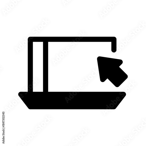 Notebook Icon Vector Symbol Design Illustration