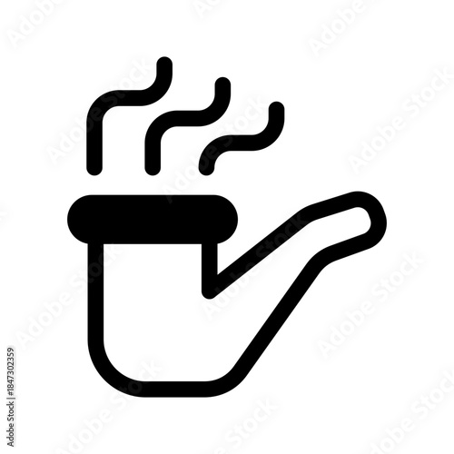 Tobacco Icon Vector Symbol Design Illustration