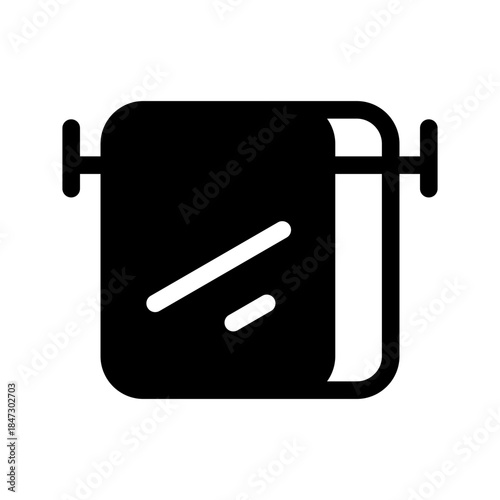 Towel Icon Vector Symbol Design Illustration