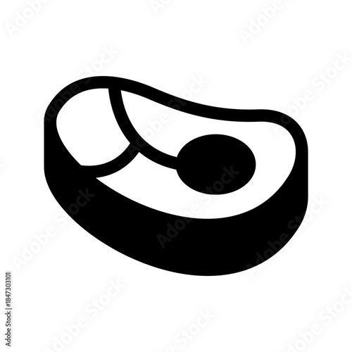 Meat Icon Vector Symbol Design Illustration