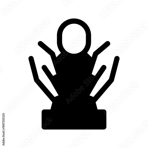 Sculpting Icon Vector Symbol Design Illustration