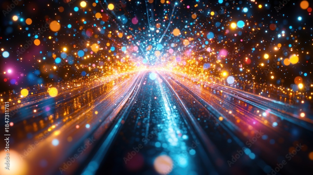 Obraz premium Cosmic Pathway