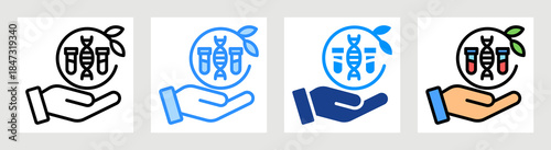 Sample Biology Icon Collection Set Multiple Style