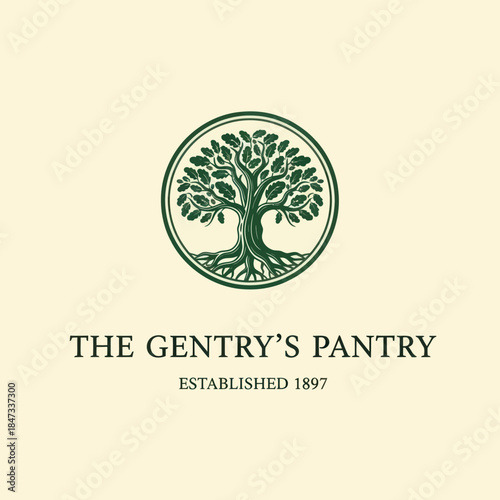 Tree Logo Design for Gentrys Pantry.