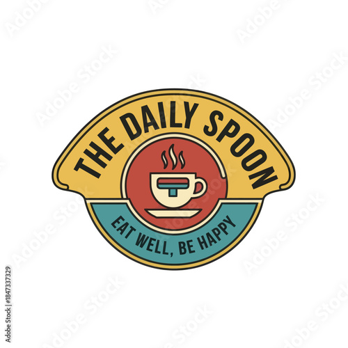 Logo for The Daily Spoon Cafe.