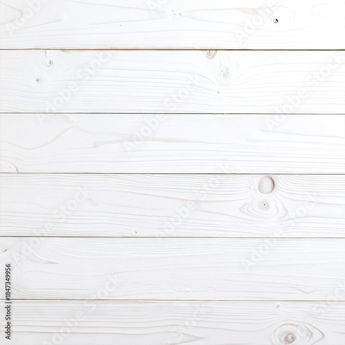 A close-up view of a white wood texture background, showcasing the natural grain patterns and subtle variations in tone, creating a serene and rustic feel.