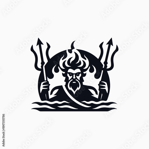 Hades God of the Underworld Logo