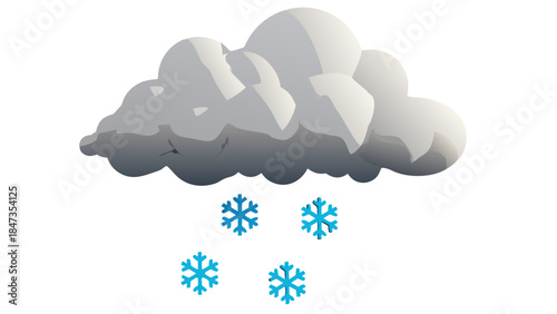 Snowfall Weather Icon