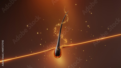 Принти на полотні Nourish hair of shampoo or serum