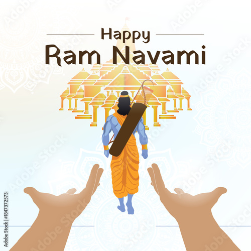 Happy Ram Navami Greeting Instagram Story