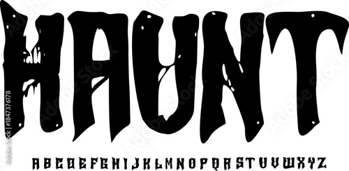 This font is suitable for modern graphic design