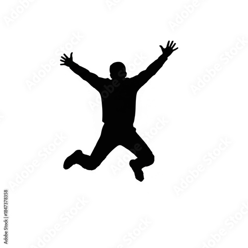 Man stretching arms and shoulders