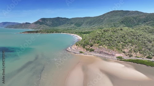 Coastal Road Australia Far North Queensland tropical